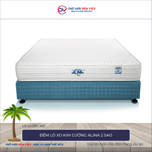 Đệm lò xo Kim Cương Alina 2 sao-1